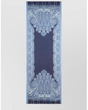 Etro Cashmere Modal Scarf - Blue