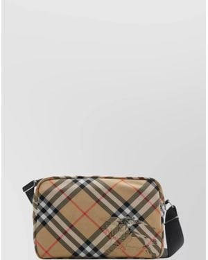 Burberry Vintage Check Adjustable Pouch - Brown