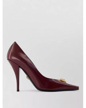 Versace Pump T105 Calf Leather Accents - Purple