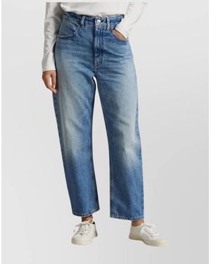 Ralph Lauren Relaxed Fit Boyfriend Pants - Blue