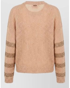 Twinset Crewneck Sweatshirt - Natural