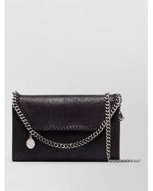 Stella McCartney Falabella Chain Wallet Shoulder Bag - Black