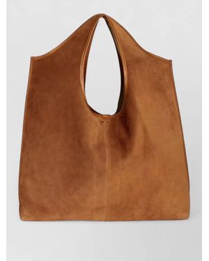 Jérôme Dreyfuss Paco Tote Bag Dual Handle Design - Brown