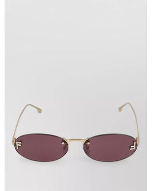 Fendi Maison Sunglasses Oval Shape Tinted Lenses - Multicolor