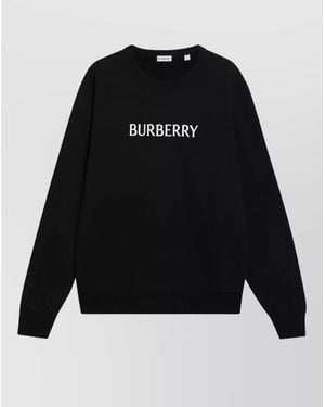 Burberry Cotton Slim T-Shirt - Black