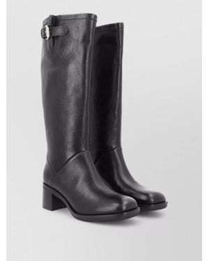 Our Legacy Leather High Boots - Black