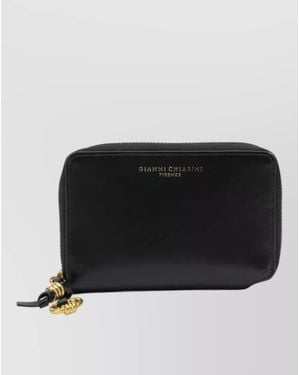 Gianni Chiarini Leather Purse - Black