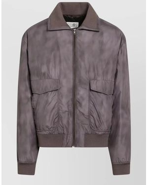 MM6 by Maison Margiela Bomber Jacket - Brown