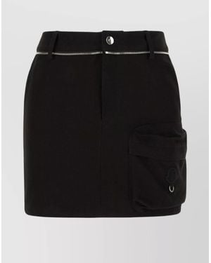 Moncler Genius Cotton Mini Skirt - Black