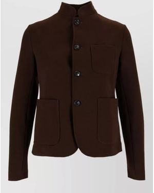 Circolo 1901 Slim-Fit Single-Breasted Coat - Brown