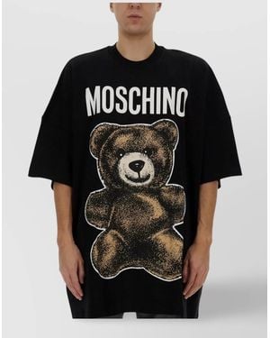 Moschino Cotton T-Shirt - Black