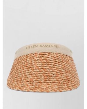 Helen Kaminski Open Top Wide Brim Woven Hat - Natural