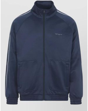 Carhartt Bolar Sweat Jacket Raglan Sleeves High Collar - Blue
