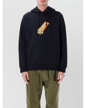 Gramicci Granola Hooded Sweatshirt Relaxed Fit - Blue