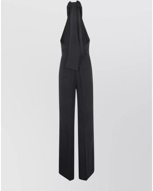DR. HOPE Cady Jumpsuit With Bow - White