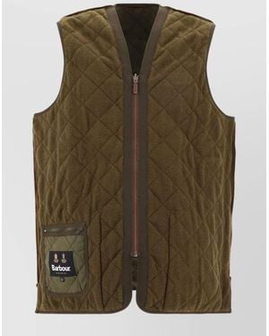 Barbour Polarquilt Quilted Vest - Green