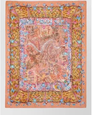 Faliero Sarti Silk Stole - Pink