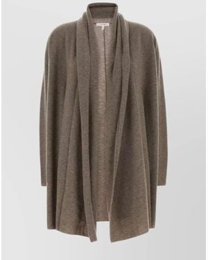 The Row Cashmere Merin Longline Cardigan - Brown