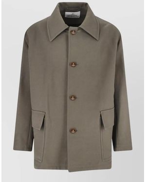 Vivienne Westwood Single Breasted Coat - Green