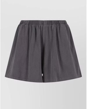 Our Legacy Tailored Shorts Straight Cut Side Pockets - Grey