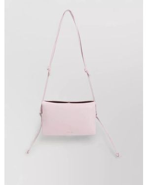 Celine Trio Crossbody Bag Hardware Lambskin - Pink
