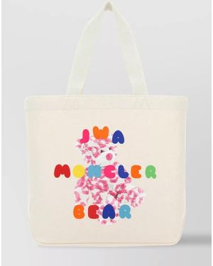 Moncler Genius Canvas Tote Bag - White