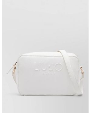 Liu Jo Shoulder Bag Adjustable Strap Back Pocket - White