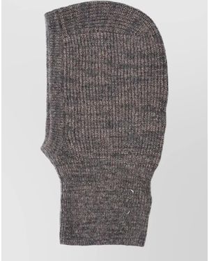 Maison Margiela Knit Balaclava - Grey