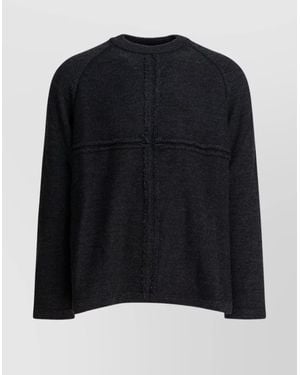 Comme des Garçons Wool Crewneck Jumper - Black