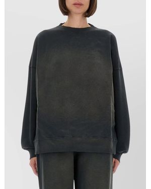 Golden Goose Cotton Faded Crewneck Sweatshirt - Grey