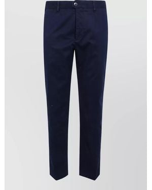 Incotex Regular-Fit Chino Pants - Blue