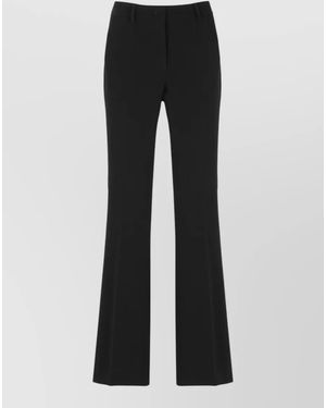 Alberto Biani Straight-Leg Suit Pants - Black