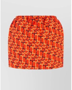 Gucci Mini Skirt - Orange