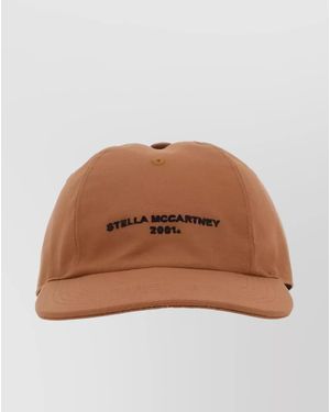Stella McCartney Cotton Baseball Cap - Brown