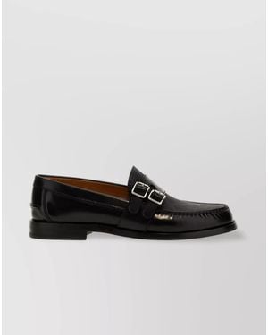 Gucci Leather Loafers - Black