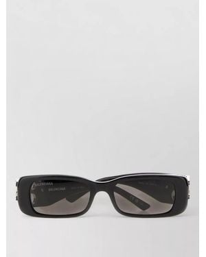 Balenciaga Dynasty Square Frame Acetate Sunglasses Tinted - Gray