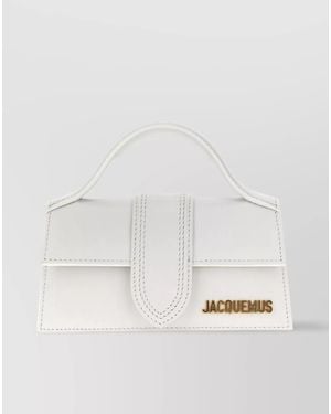 Jacquemus Le Bambino Leather Cross-Body Bag - Natural