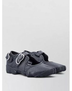 Nike Split Toe Sandals Synthetic Leather Sole - Blue