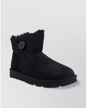 UGG Suede Ankle Boots. Usa Reference Sizes - Black