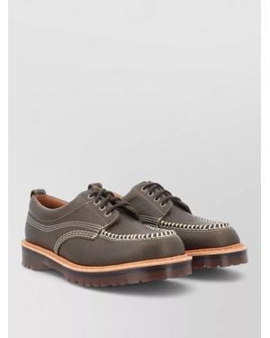 Dr. Martens Leather Brogues - Gray
