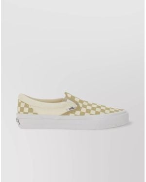 Vans Slip-On 98 Checkered Pattern Sneaker - White