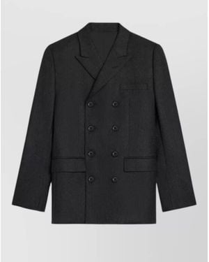 Celine Wool Blazer - Black