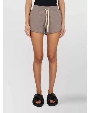 Jil Sander Cotton Bermuda Shorts - Grey