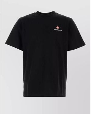 CASABLANCA Cotton T-Shirt - Black