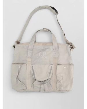 C.P. Company Twill Tote Bag - Natural