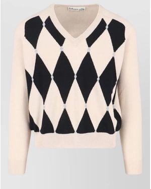Ballantyne Cashmere Crewneck Sweater - Multicolor