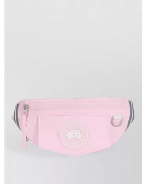 Canada Goose Belt Bag Technical Fabric Adjustable Strap - Pink