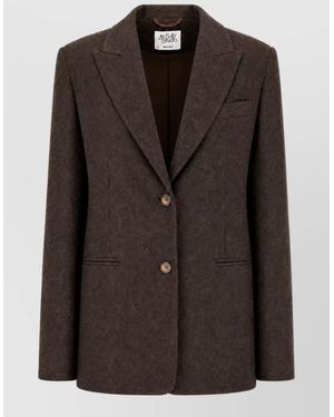 LE SULLY STUDIO Single-Breasted Blazer - Black