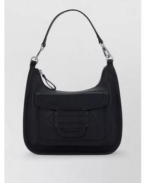 Pierre Hardy Calf Leather Shoulder Bag - Black