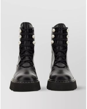 Nicholas Kirkwood Pearl Chunky Ankle Boots - Black
